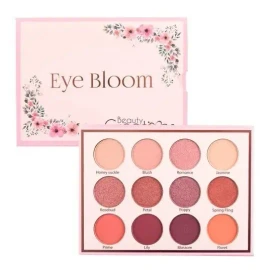 Beauty Creations - Floral Bloom, Paleta De 12 Sombras