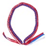 120CM Graduation Ribbon Lei Adjustable Handmade 4 Strands Braided Necklace