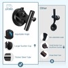 Car Flag Pole, Car Flag Holder with Adjustable Angle Suction