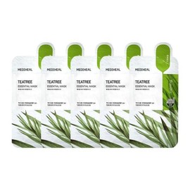 Mediheal 메디힐 티트리 에센셜 마스크 1매 5개 Ss Mediheal Tea Tree Essential Mask 1 Sheet 5 Packs