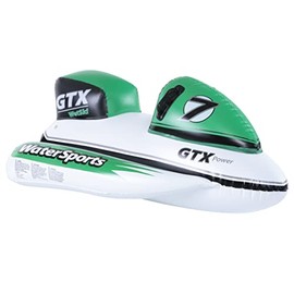 Swimline GTX Wet Ski Inflatable Ride-On 1 White ,52"/24"/20"