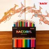 Baco | Bacoiris Lápices de Colores Largos Redondos con Punta