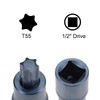 TOP-VIGOR Torx Bit Socket, 1/2" Drive x T55 CR-V Key