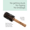 Ibiza Hair - Cepillo redondo - Madera Corcho Eco -