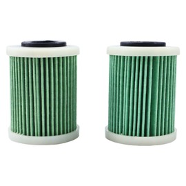 NETYANPI 2X Fuel Filter Elements 6P3-WS24A-01-00 6P3-WS24A-01-00 Compatible with Yamaha F150 LF150 VF200 VF225 VF250 Outboard 2006 and Up for Sierra 18-79809