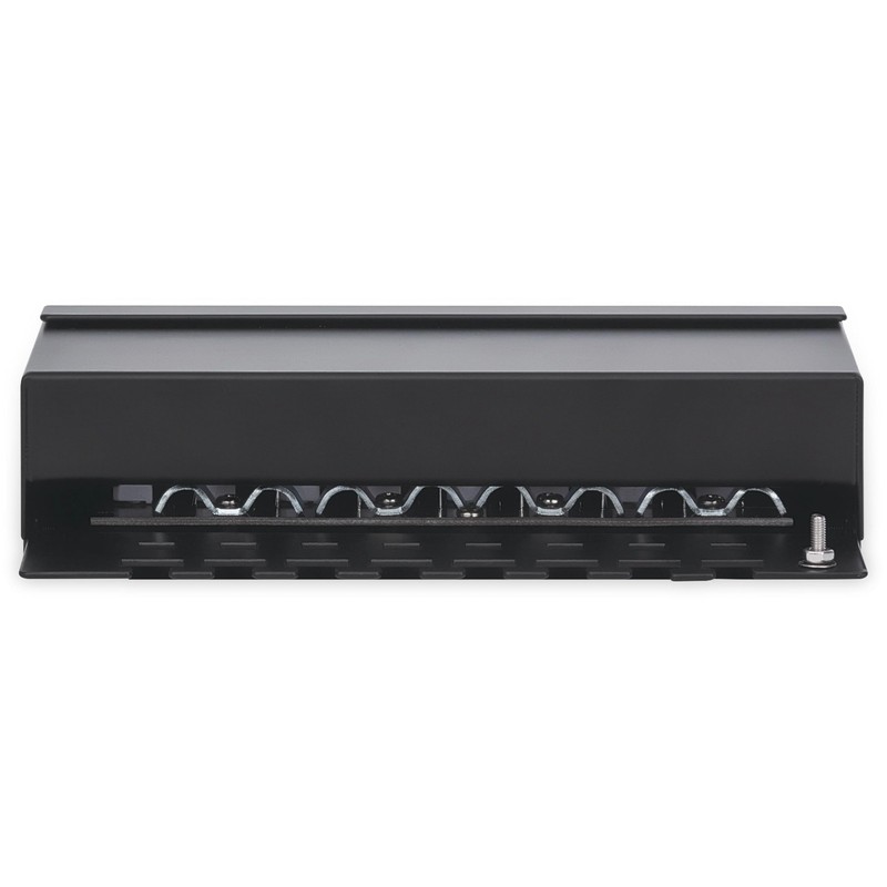 Intellinet Patch Panel, Cat6a, FTP, 8-Port, Desktop, Shielded, 90° Top-Entry