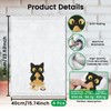 CUTHOLLOW 4Pcs Black Cats Ramen Kitchen Towels Cute Tea Towels