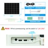 8W Solar Panel Built-in with 12000mAh Battery for Security Camera