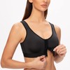 MELENECA Women's Posture Bra Front Closure Bra Without Underwire and