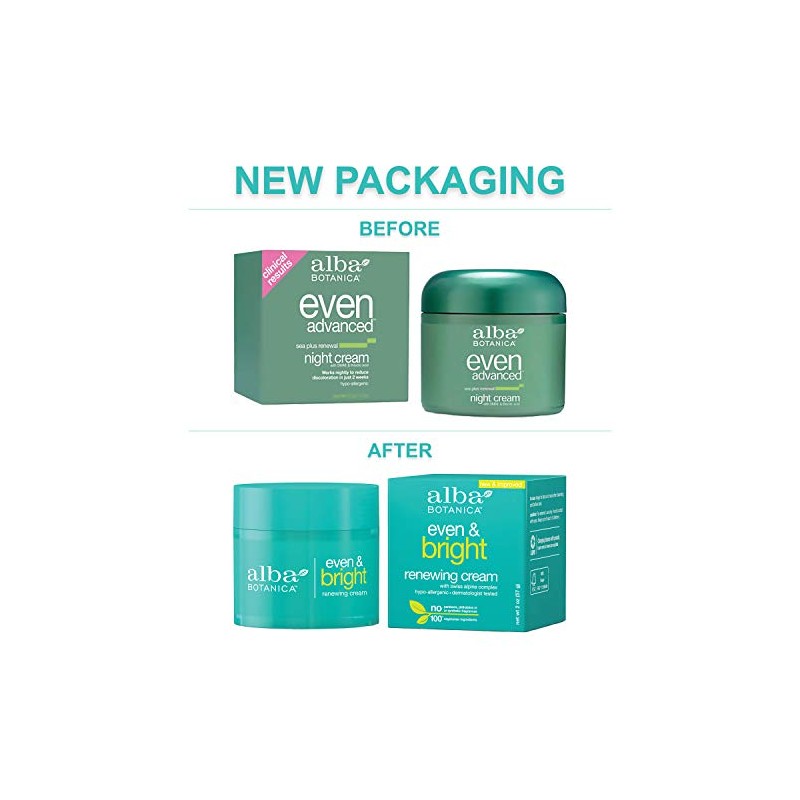 Alba Botanica Natural Even Advanced Sea Plus Renewal Night Cream