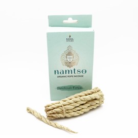 SOUL STICKS Namtso Tibetan Handmade Rope Incense 20 Sticks Handrolled Himalayan Lokta Paper Incense 4 Inch (Patchouli)