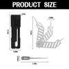 Lock Picking Training Tool, Universal Folding Lock Pick Kit with