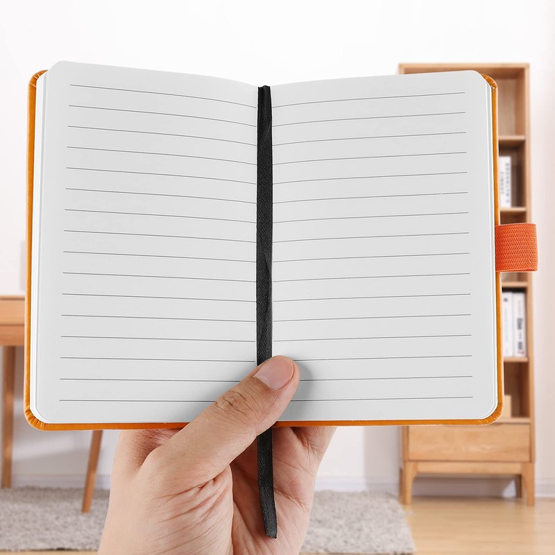 A6 Notebooks, Pocket Notebook Small Notebook Note Pads Hardback Notebook
