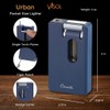 Caseti Urban Single Torch Flame Lighter, Built in Cutter, Built