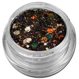 Glamour Mix Glitter Powder Bronze Orange Nail Art