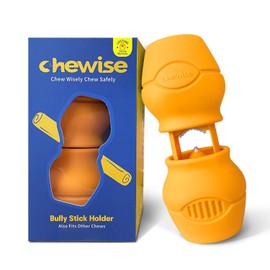 PetClan Chewise Bully Stick Holder - Ultimate Safety & Robust Design, BPA-Free, Prevents Choking Hazard, Suitable for Various Bully Sticks and Dog Sizes