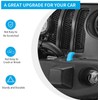 SQQP Bumper Tow Hook Covers 2Pcs Fit for 2007-2018 Jeep