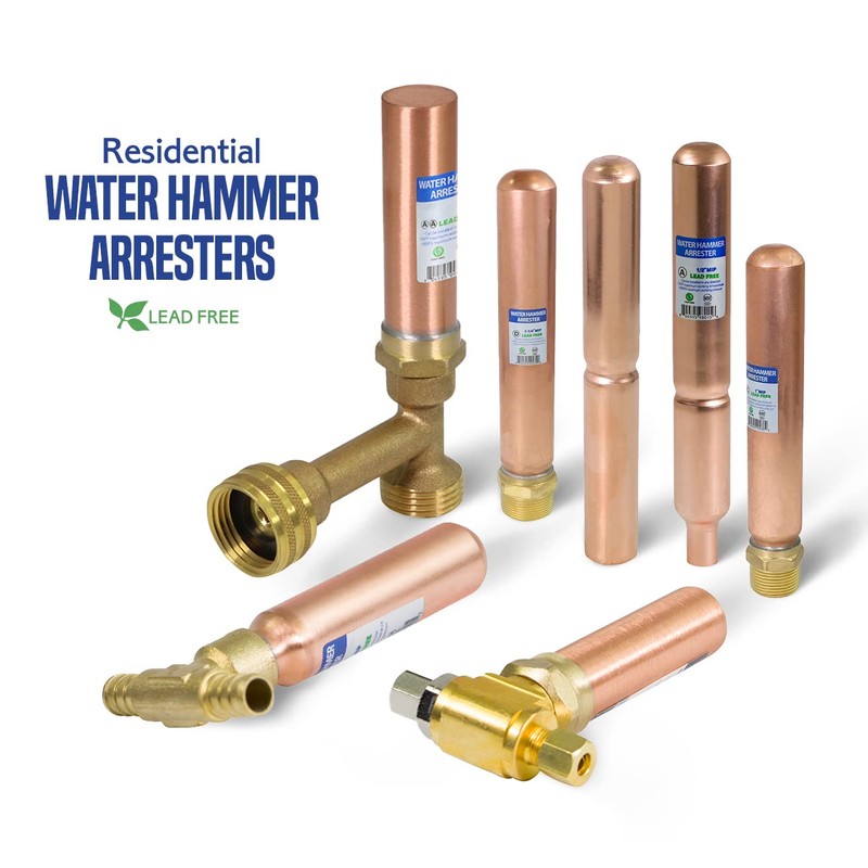 Supply Giant IS-D-1NQU Type C Straight Water Arrestor with 1"