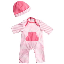 JC Toys Hot Pink Romper (up to 11") (CLO13107HotPink)