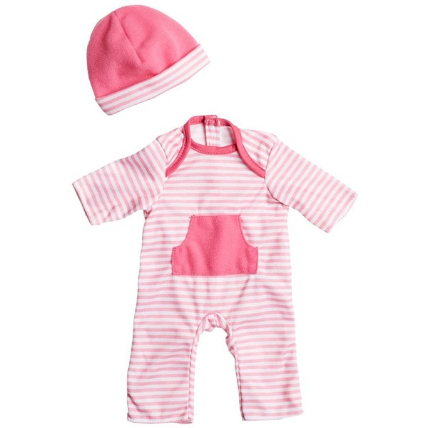 JC Toys Hot Pink Romper (up to 11") (CLO13107HotPink)