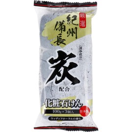 Charcoal, Woody Floral Scent, 3.5 oz (100 g) x 3 Packs