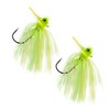 Reaction Tackle Scrounger Jig - 3/8oz - Chartruese Tiger jig