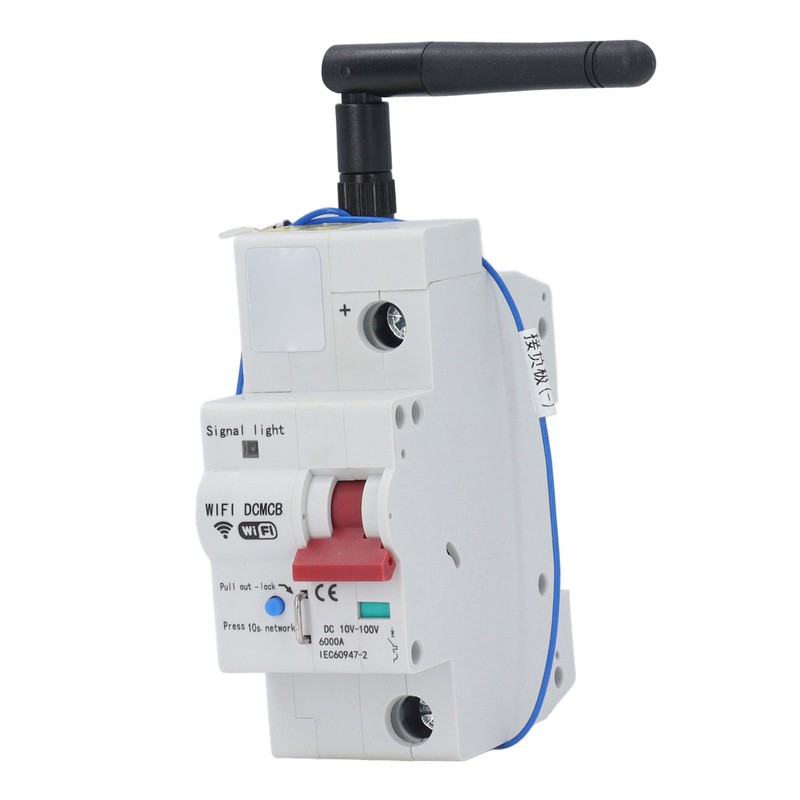 Smart WiFi Circuit Breaker Voice Speaker Mobile Remote Control 1P