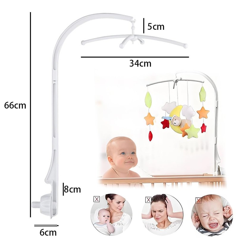 Mobile Holder Changing Table, Mobile Holder Baby Cot Bell Holder,
