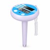 Solar Floating Pool Thermometer for Swimming – Waterproof LCD Temperature