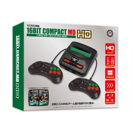 （MD用互換機）16ビットコンパクトMD HD - メガドライブ互換機