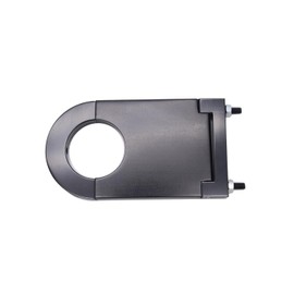 1 pc SHLPDFM Powder coated Black Aluminum 4 1/2" Steering Column Drop 4.5" For 2" Columns SBC BBC 350 454