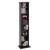 Prepac Narrow Cabinet Media Storage, 13" Wide, Black