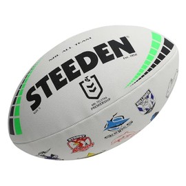 NRL Supporter Football - All Team Logos - Game Size Ball - Size 3