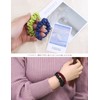 [ROQUE] Silk Scrunchie Hair Rubber 100% Silk Hair Accessories, L