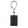 (Mianjian & ZIRUN) Pass Case with Reel, Vertical, Stretchable Type,