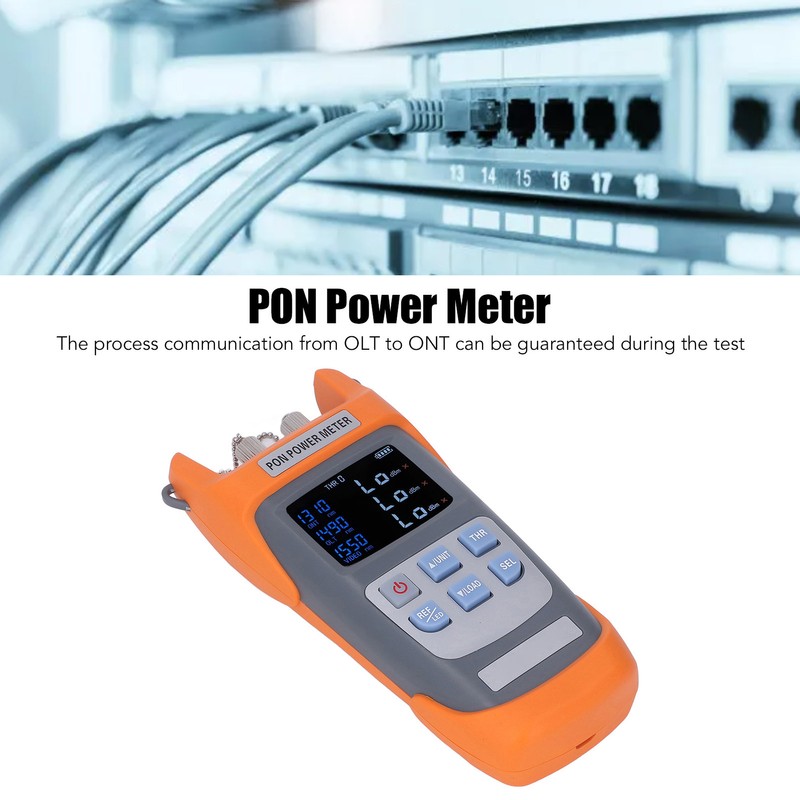 Optical Fiber Power Meter 1310 1490 1550nm Handheld ABS PON
