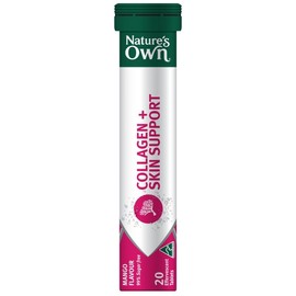 Nature's Own Collagen + Skin Support Effervescent Tab X 20