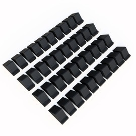 bullke USA Made Plastic Pipe Chocks with Nails | 5" Size - Durable, 100% Recycled Plastic | Ideal for Securing Pipes, Heavy Duty, Eco-Friendly, Long-Lasting, Construction (40 Pack)