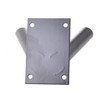 Aqbau Flag Holder 2 Compartments Flag Pole Holder Flag Wall