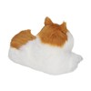 Simulation Furry Cat Figurine Home Cute Funny Synthetic Fur Cat