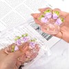 Taba Squishy Paw Toys, Fufu Squishy Squeeze Transparent Cat Paw,