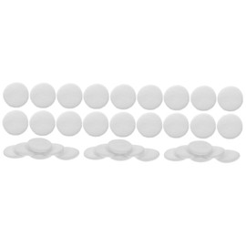 Baluue Sets Rounded Powder Puff Girl Cosmetics Puff Tool Makeup Accessories Girl Cosmetic Accessory Face Comfortable Natural Application Pcs