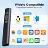 Presentation Clicker for PowerPoint Presentations, Laser Pointer Wireless Presenter Remote,