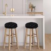 Sunlit Bar Stool Covers - Set of 2 Round Bar