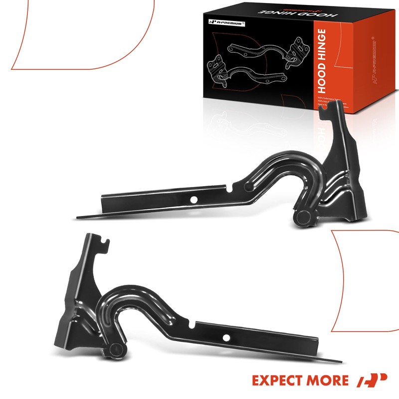 A-Premium Front Driver and Passenger Hood Hinges Compatible with Ford