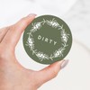 ThreeKin Clean/Dirty Magnet for Dishwasher, Double-Sided Kitchen Gadget Gift, Easy-to-Read