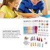 12PCS Beadable Pens Kit Bright Colors DIY Making Beaded Ballpoint