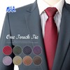 M.H.A.style 30674 One-Touch Necktie, 3.1 inches (8 cm) Wide, Plain