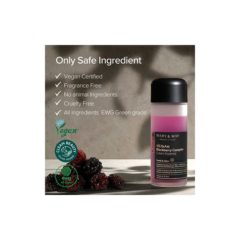 Mary&May [Mary&May]Vegan Blackberry Complex Cream Essence 140ml