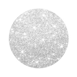 Placemats Silver Placemats Glitter Sparkle Leather Placemat Set of 4 Sparkle Table Mats 15.4 inch for Holiday Party Wedding Thanksgiving Day Birthday Decoration